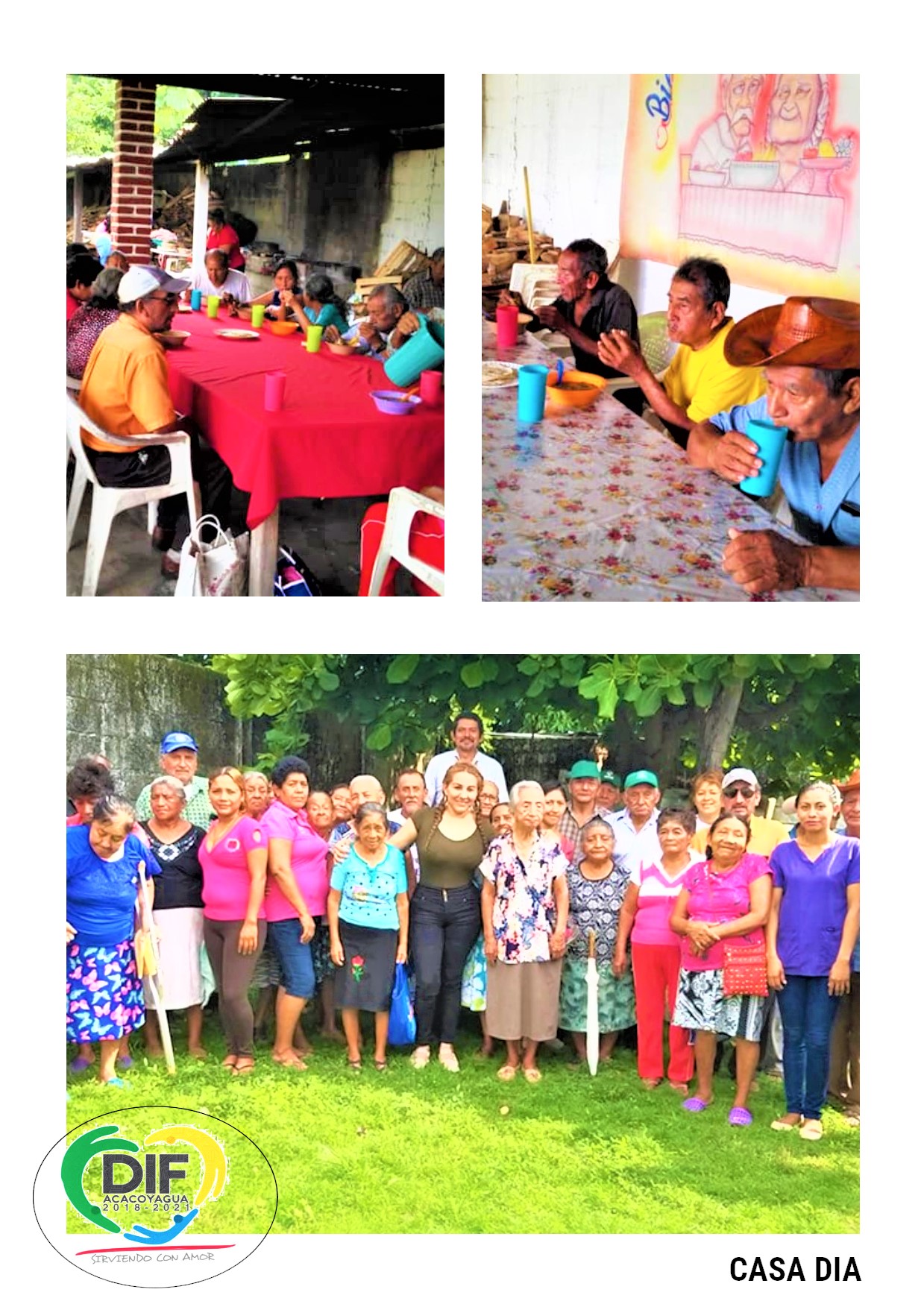 CASA DIA (CONVIVENCIA CON LOS ABUELITOS DE CASA DIA)